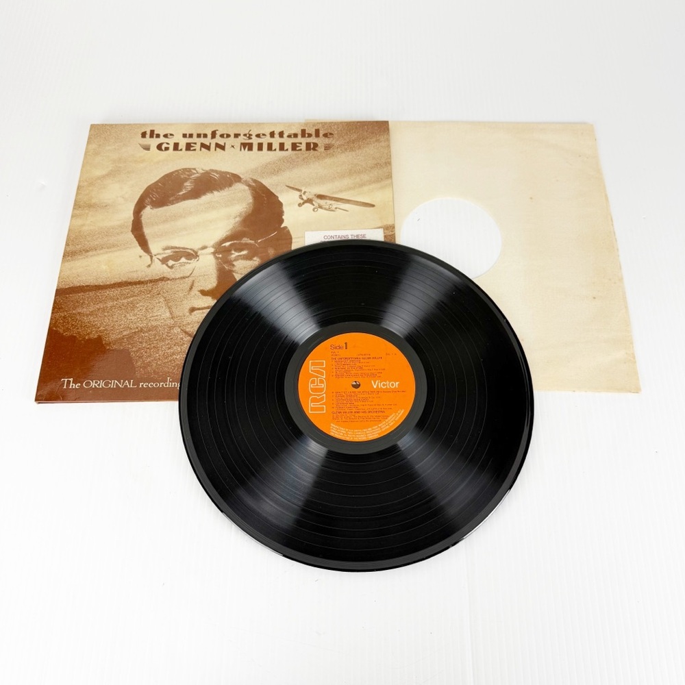 The Unforgettable Glenn Miller Victor Vinyl Record LP
